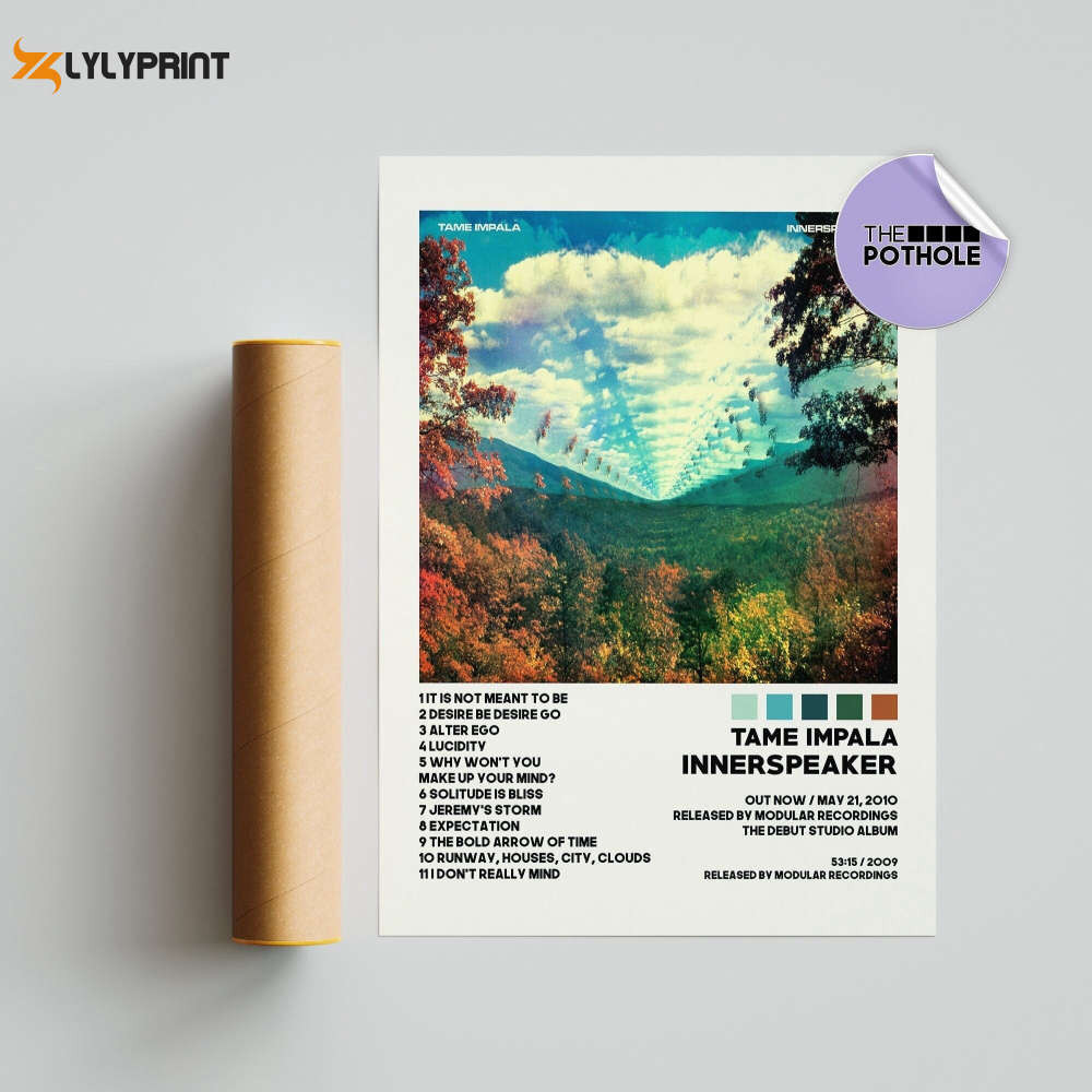 Tame Impala Poster / Innerspeaker Poster / Album Cover / Poster Print ...