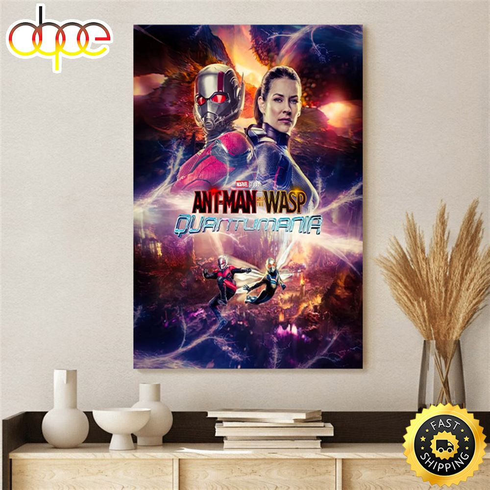 Marvel Studios Ant-Man And The Wasp Quantumania New Poster Canvas ...