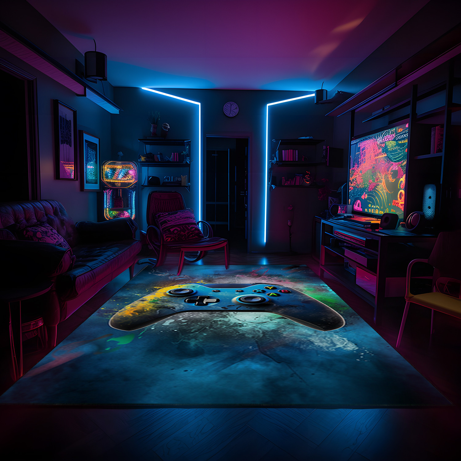 Personalize Your Teen Boy's Room with Premium Quality Gaming Rugs for ...