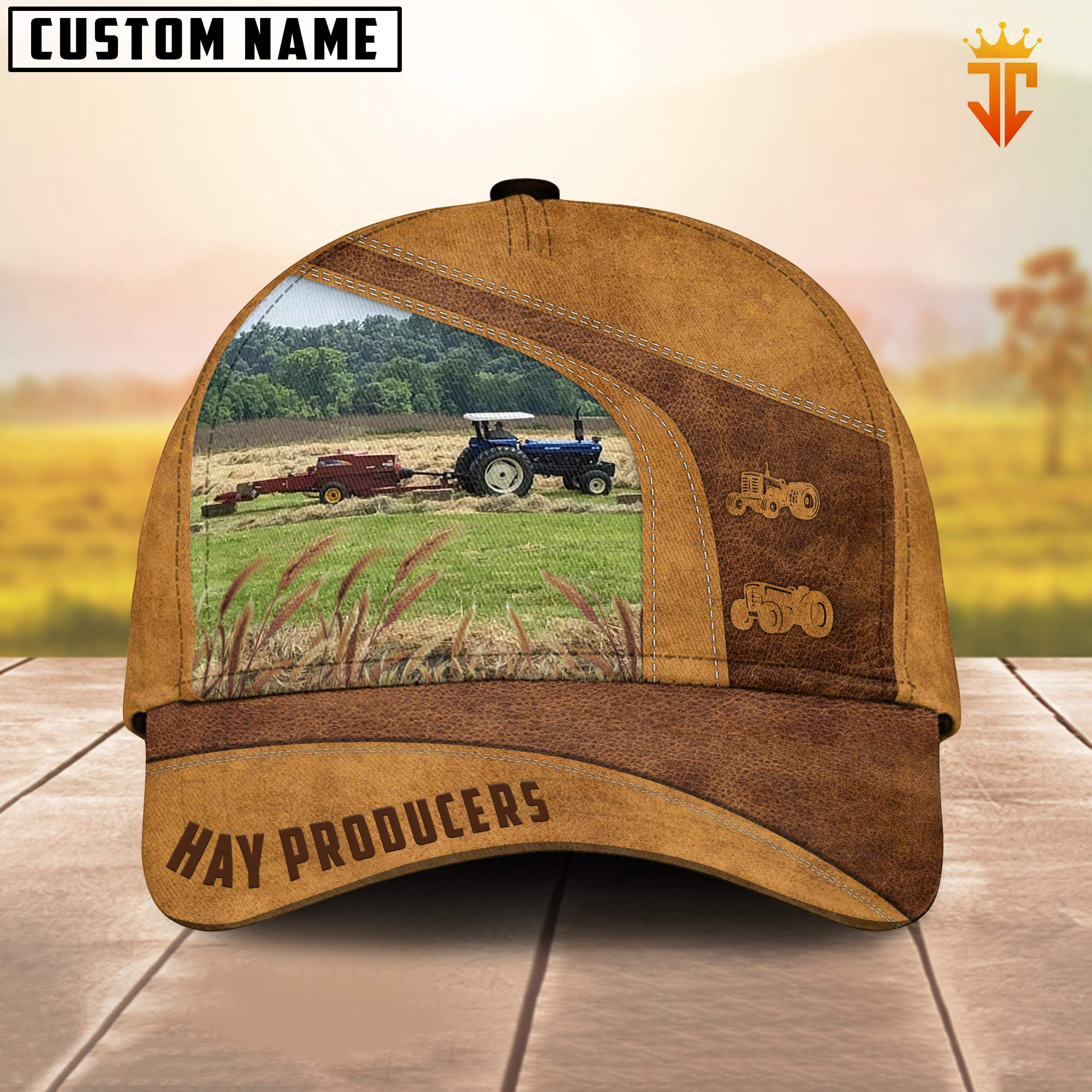 Uni Custom Name Hay Producers Cattle Cap TT1 - Kaibatime