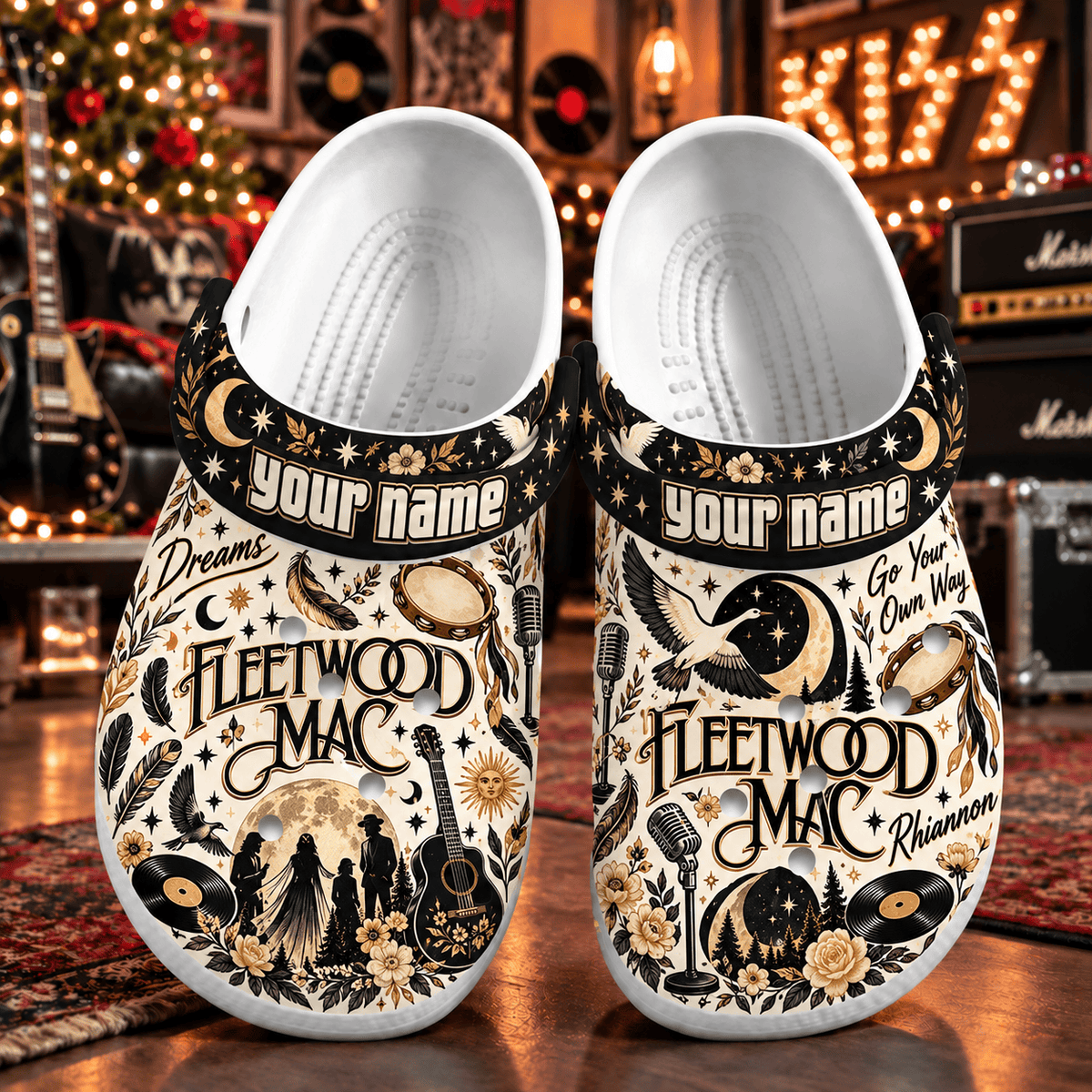Fleetwood Mac PLBANDF5106 Clogs Shoes Gifts For Fan