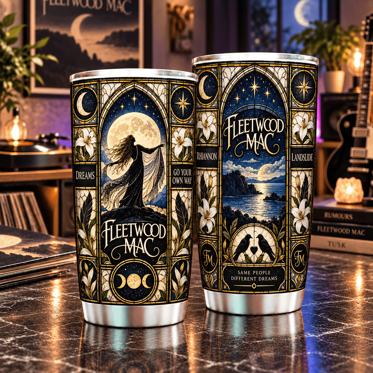 Fleetwood Mac Personalized Tumbler 20oz – Premium Limited Edition Gift for Men, Women