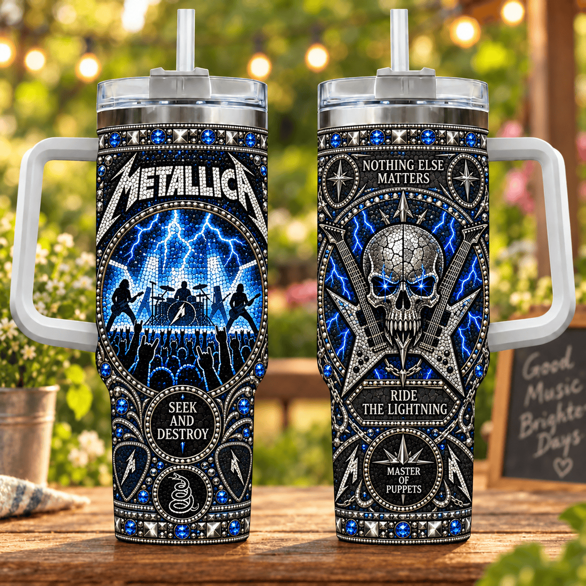 Metallica PLBANTU2004 Personalized Stainless Steel Tumbler