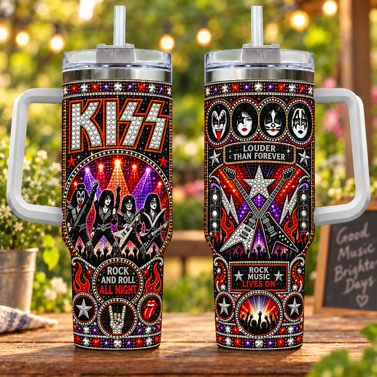 KISS PLBANTU2004 Personalized Stainless Steel Tumbler