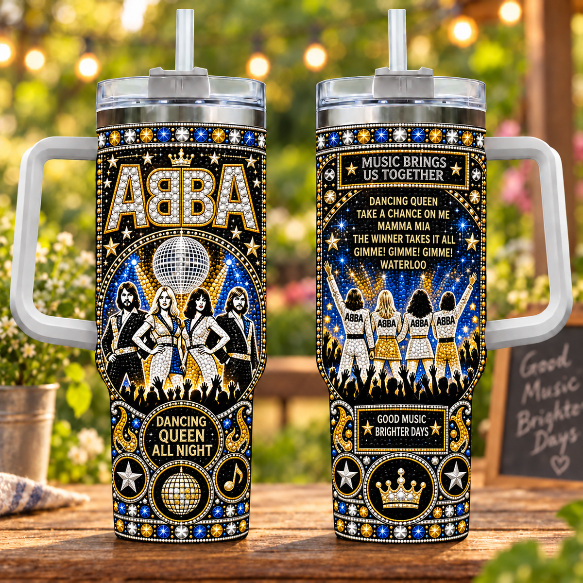 ABBA PLBANTU2004 Personalized Stainless Steel Tumbler