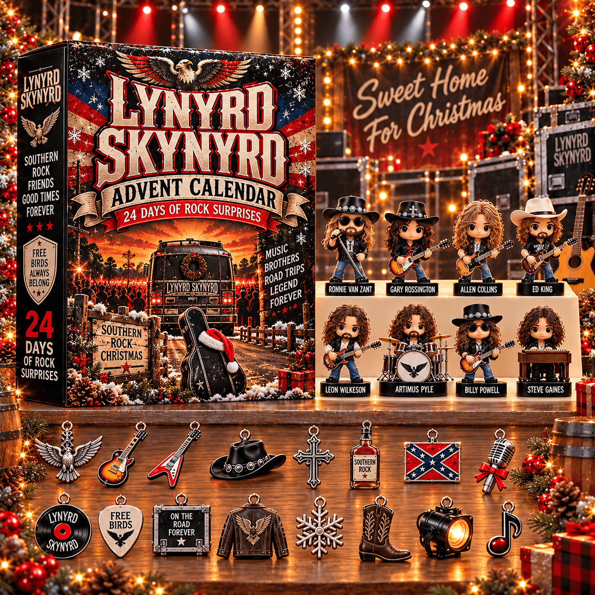 Lynyrd Skynyrd Custom Shape Acrylic Plaque