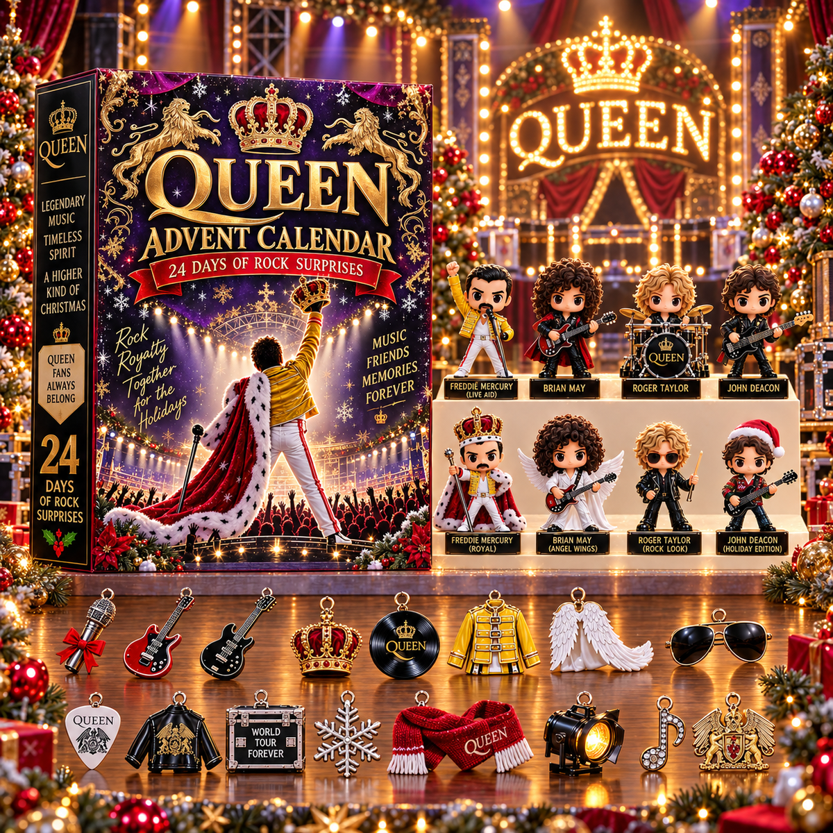 Queen Custom Shape Acrylic Plaque