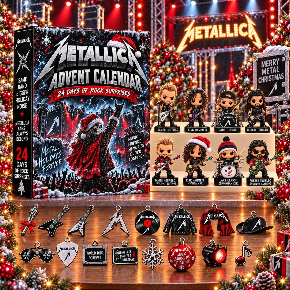 Metallica Custom Shape Acrylic Plaque