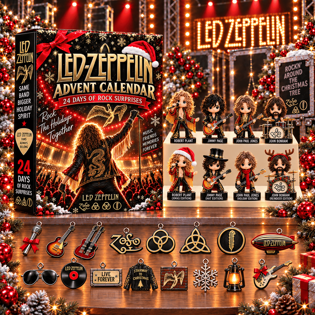Led Zeppelin Custom Shape Acrylic Plaque