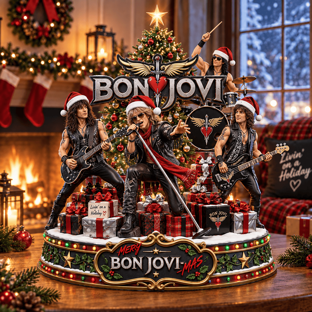 Bon Jovi Custom Shape Acrylic Plaque Gift For Fan