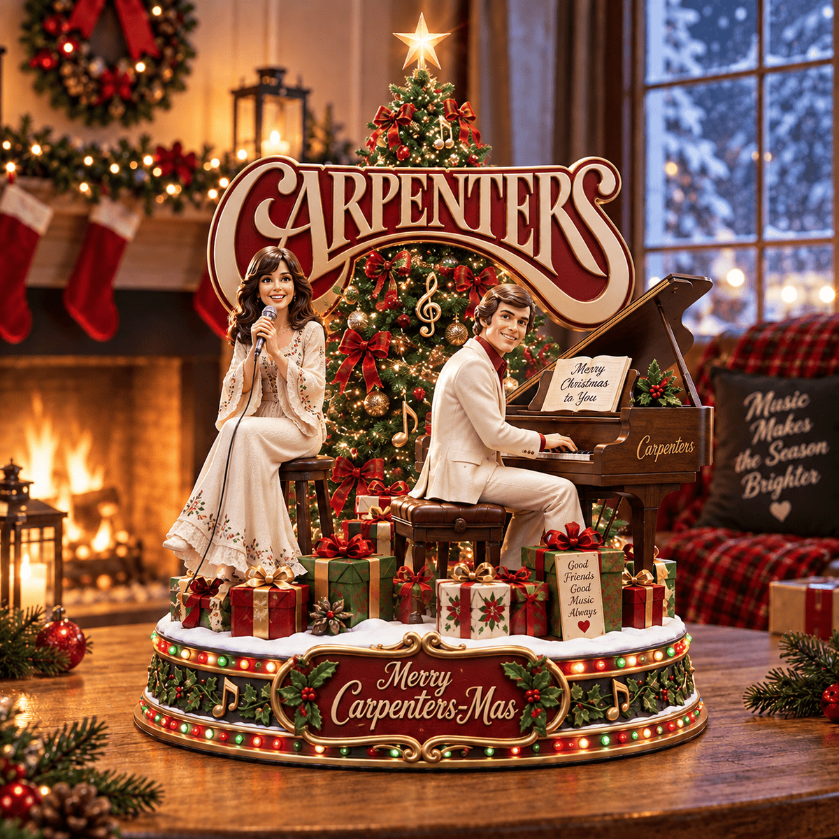 Carpenters Custom Shape Acrylic Plaque Gift For Fan