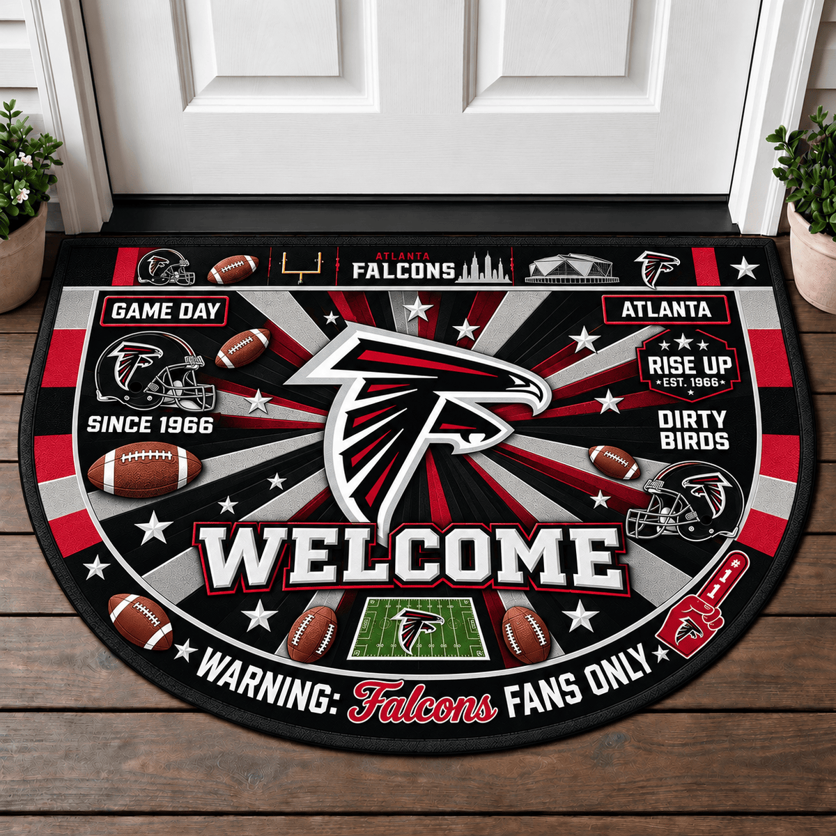 Atlanta Falcons NFL Doormat Gift For Fan - Limited Edition