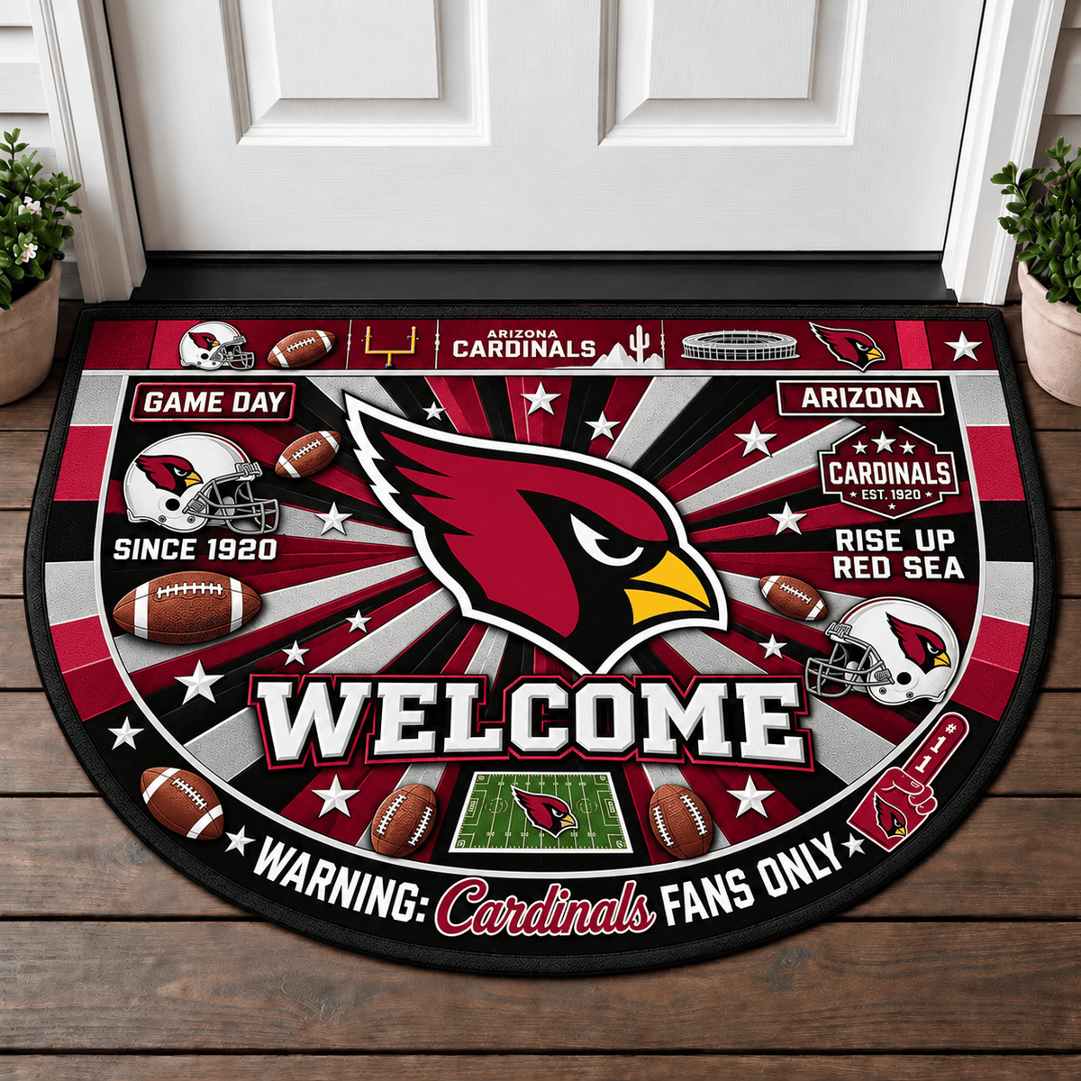 Arizona Cardinals NFL Doormat Gift For Fan - Limited Edition
