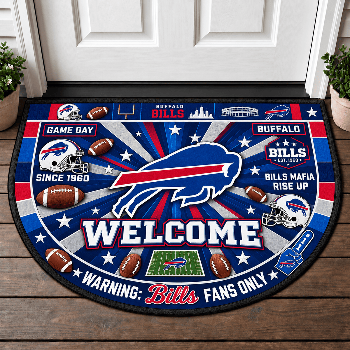 Buffalo Bills NFL Doormat Gift For Fan - Limited Edition