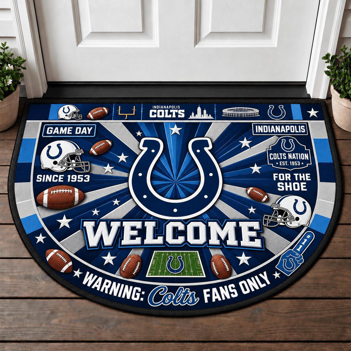 Indianapolis Colts NFL Doormat Gift For Fan - Limited Edition