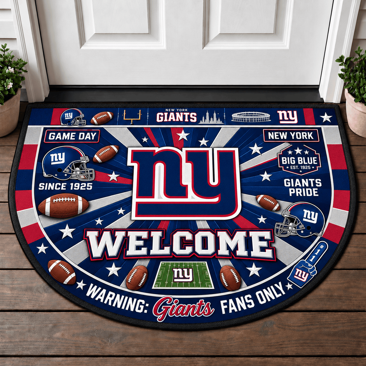 New York Giants NFL Doormat Gift For Fan - Limited Edition