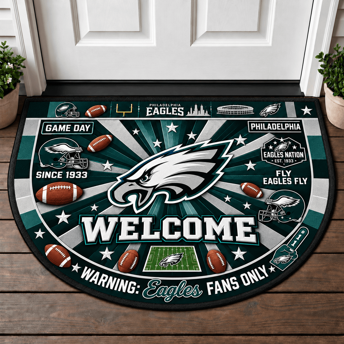 Philadelphia Eagles NFL Doormat Gift For Fan - Limited Edition