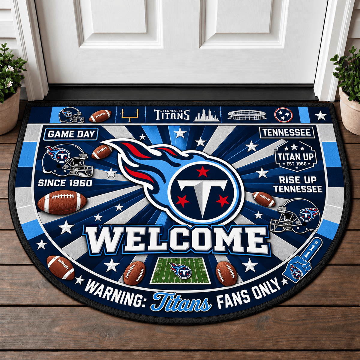 Tennessee Titans NFL Doormat Gift For Fan - Limited Edition