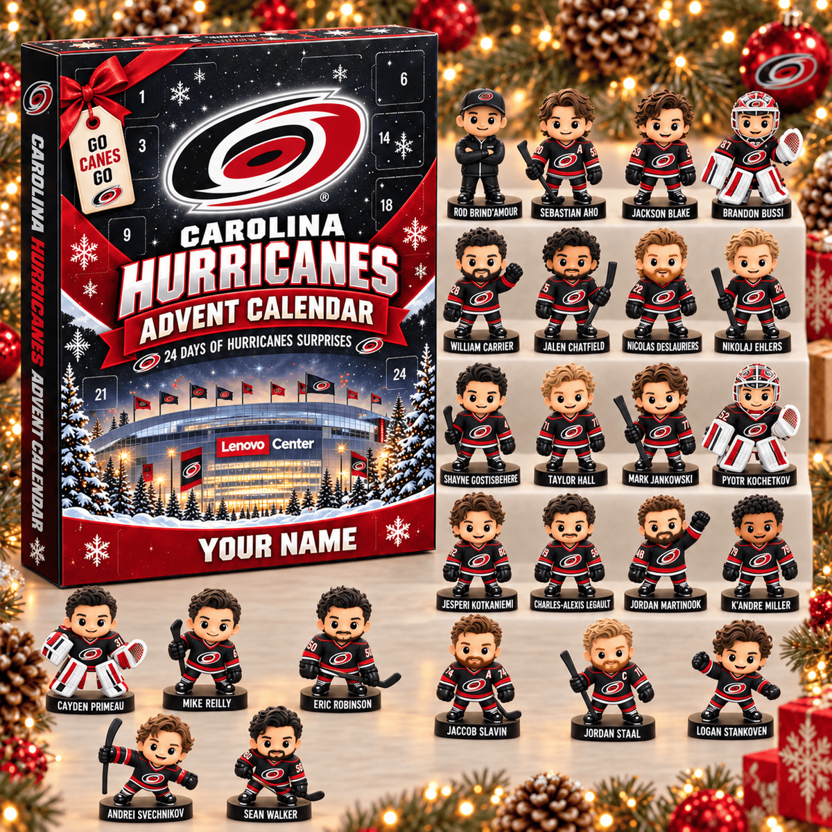 Carolina Hurricanes NHL 24 Days of Surprises Advent Calendar