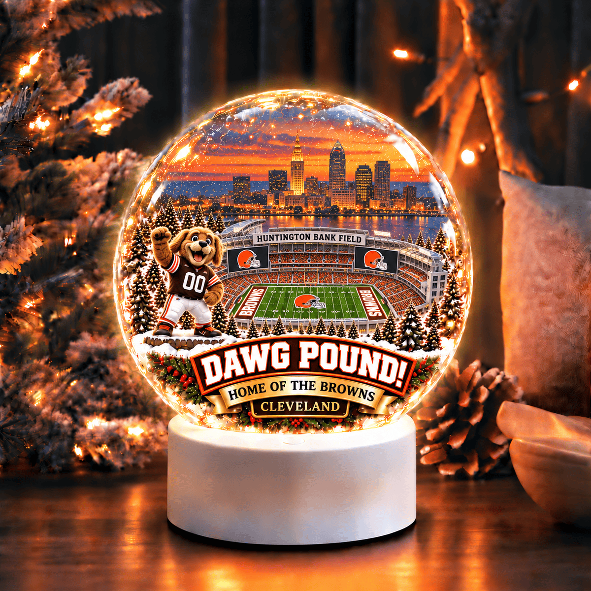 Cleveland Browns Acrylic Night Light