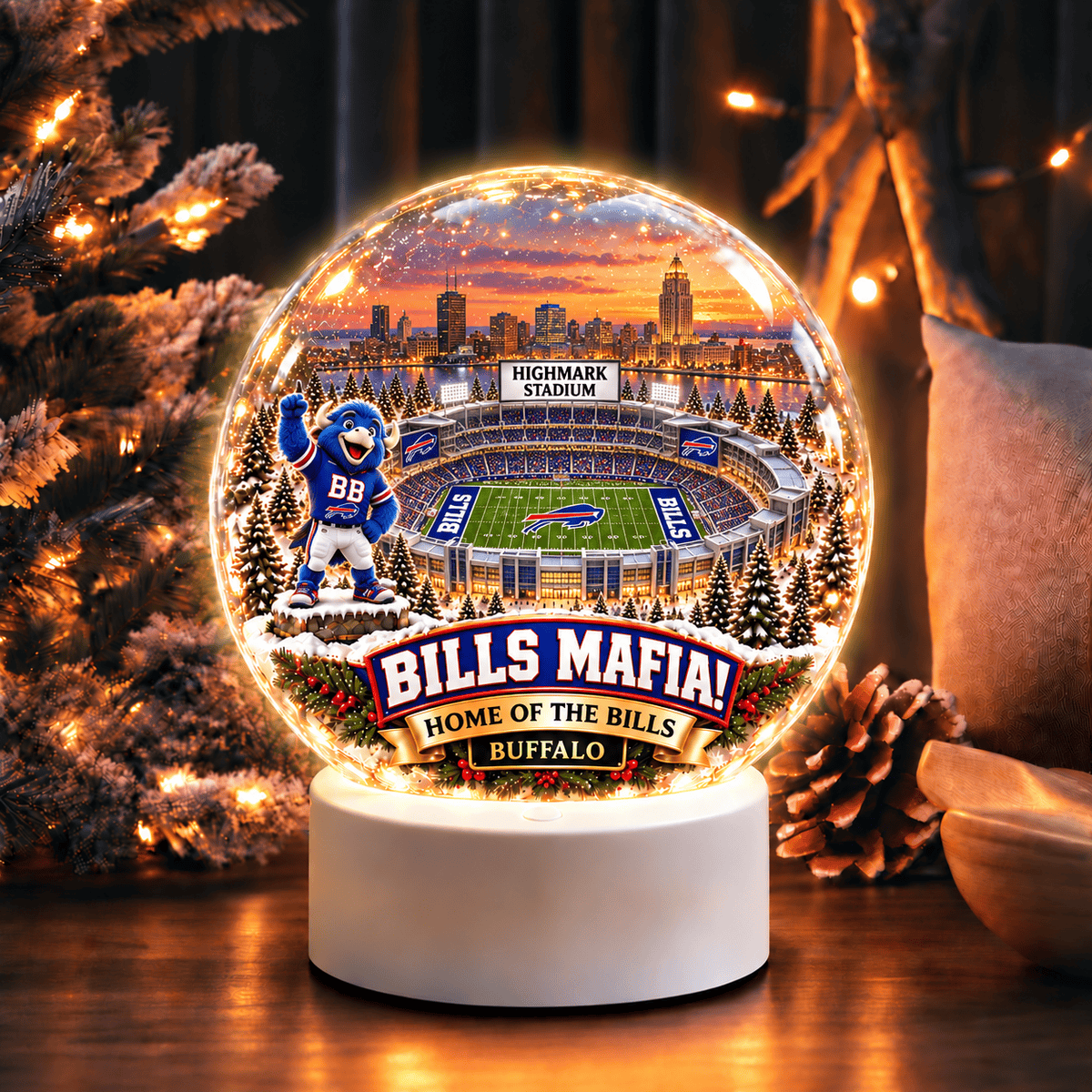 Buffalo Bills Acrylic Night Light