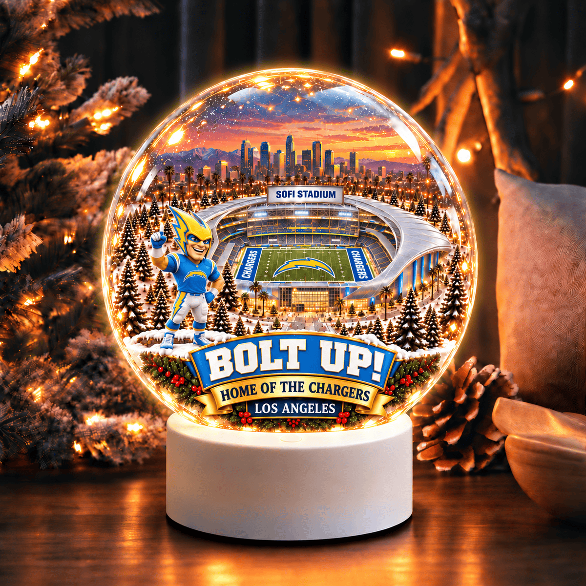 Los Angeles Chargers Acrylic Night Light