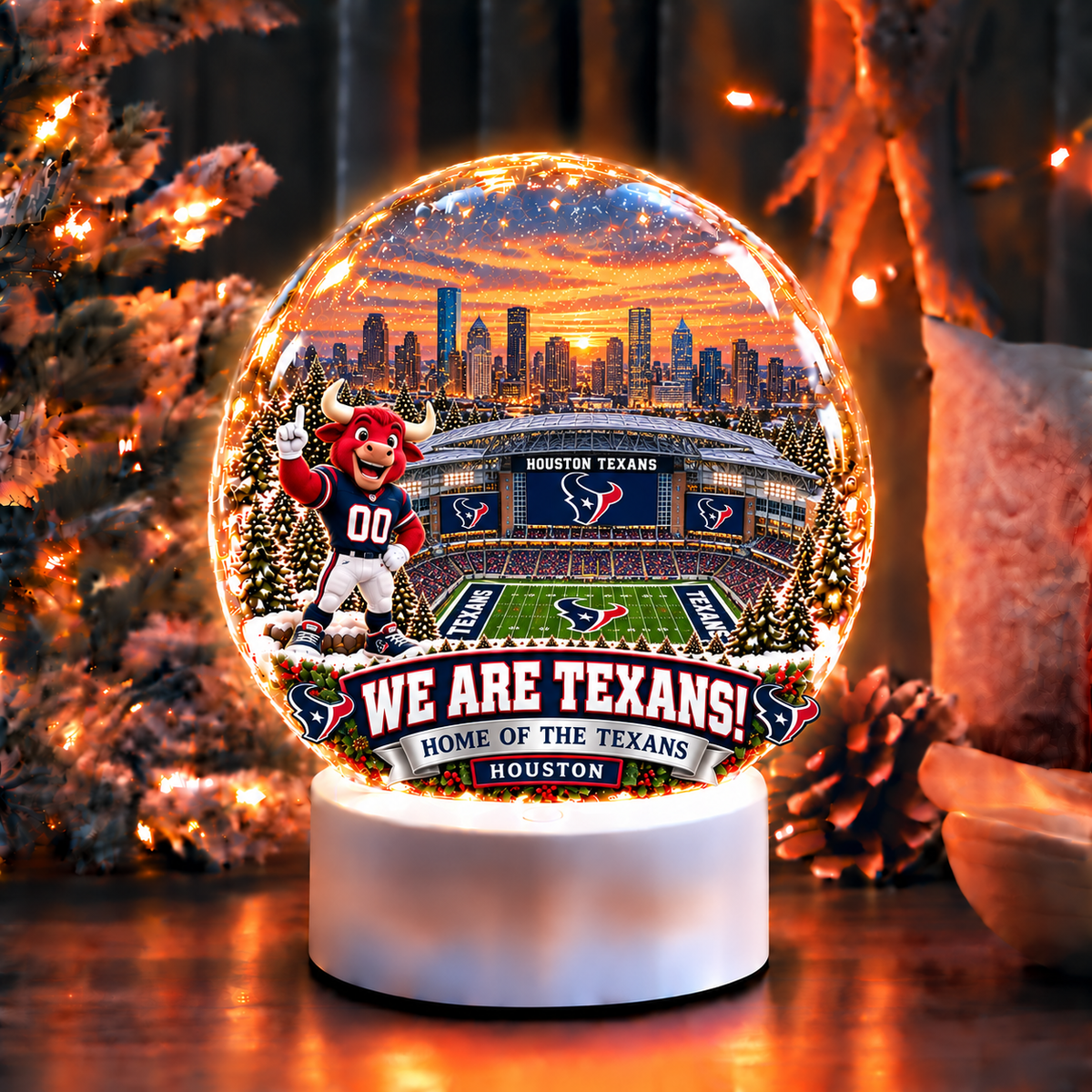 Houston Texans Acrylic Night Light