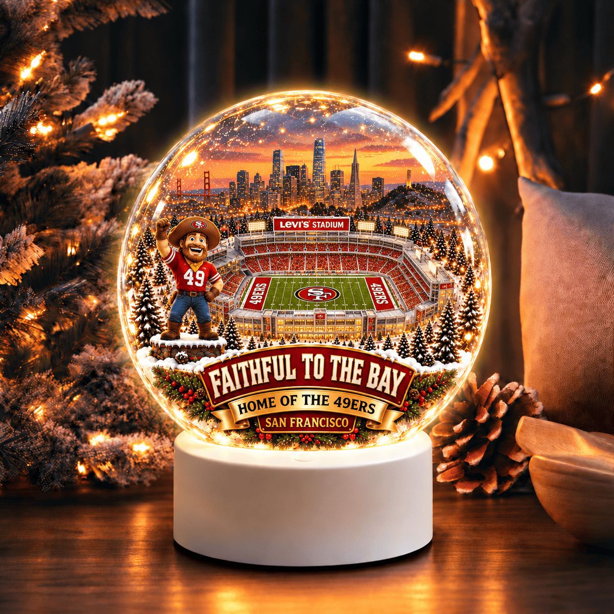San Francisco 49ers Acrylic Night Light