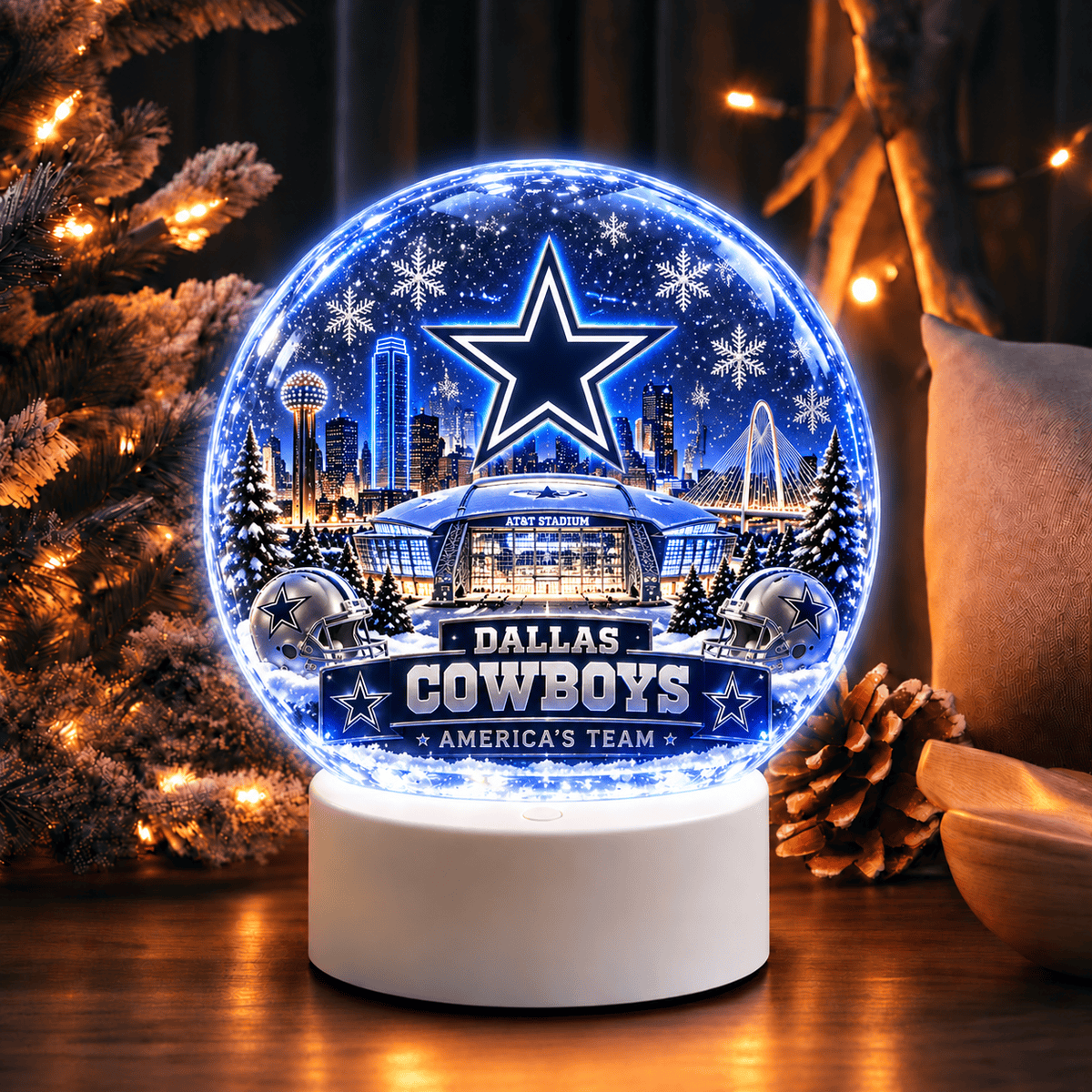 Dallas Cowboys Acrylic Night Light