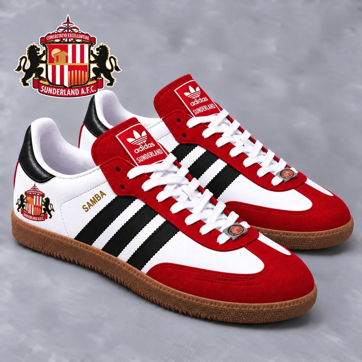 Sunderland | Premium EPL Team Pride Samba Shoes