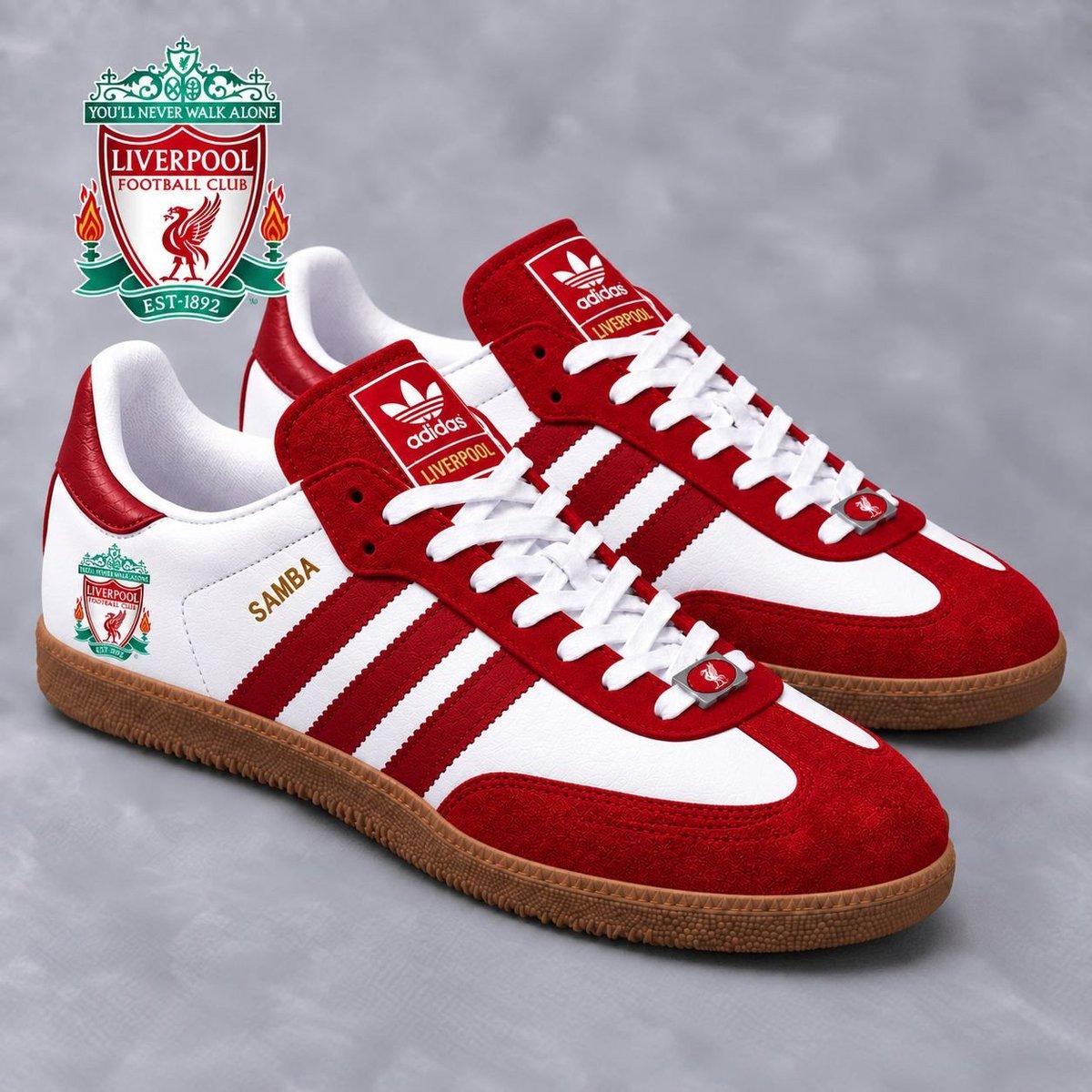 Liverpool | Premium EPL Team Pride Samba Shoes