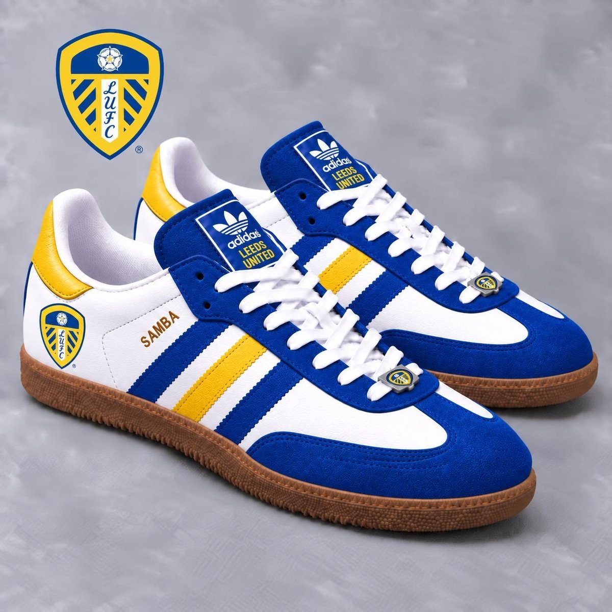 Leeds United | Premium EPL Team Pride Samba Shoes