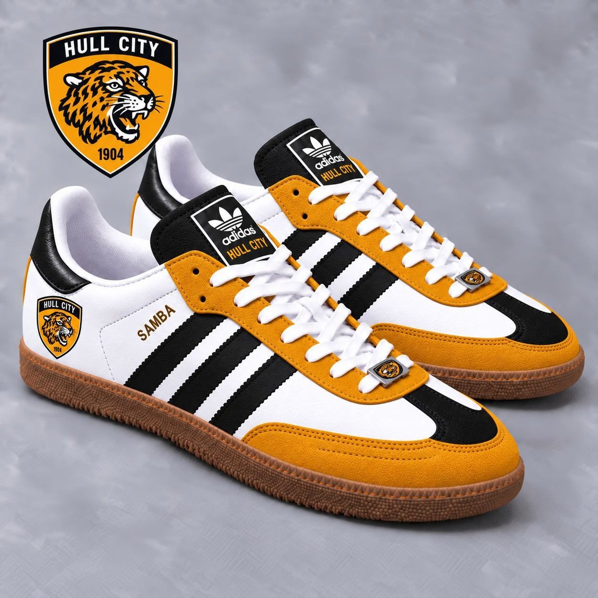 Hull City | Premium EPL Team Pride Samba Shoes