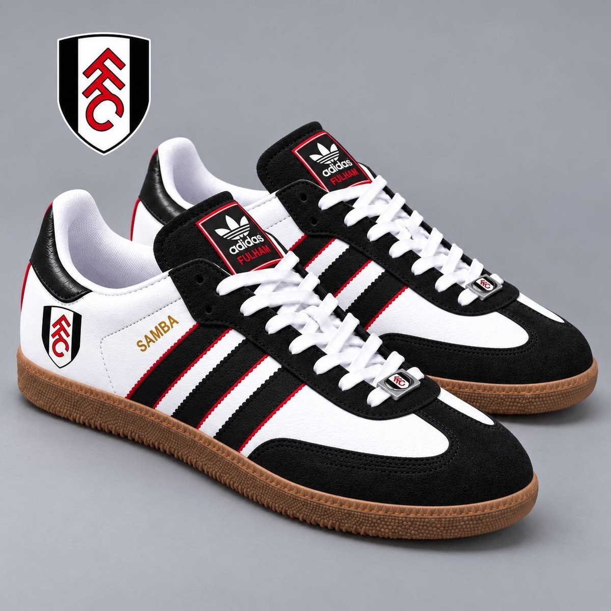 Fulham | Premium EPL Team Pride Samba Shoes