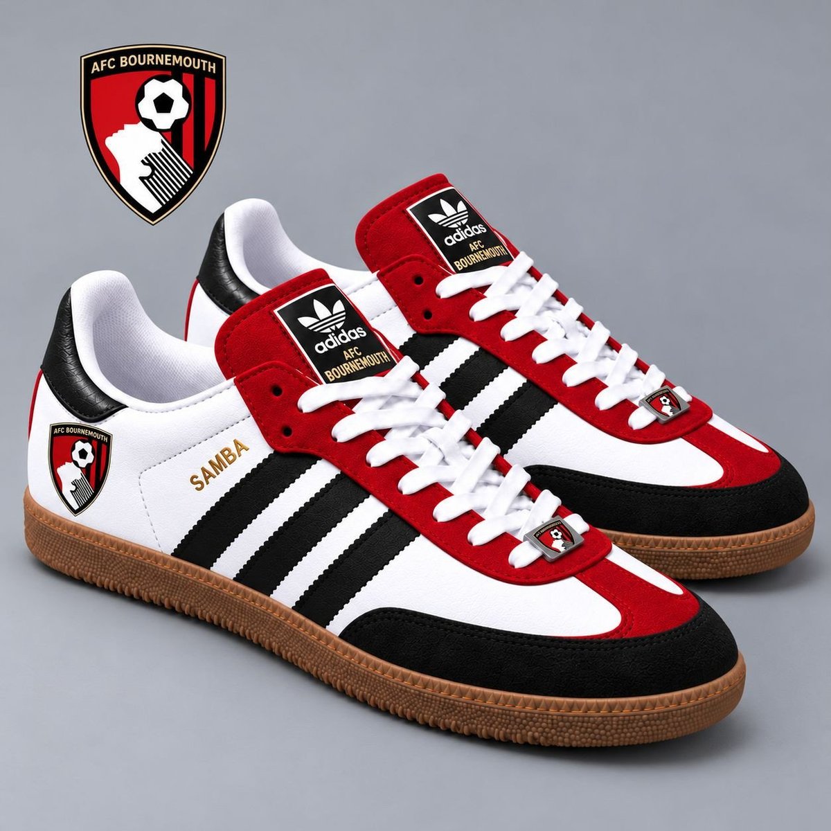 AFC Bournemouth | Premium EPL Team Pride Samba Shoes
