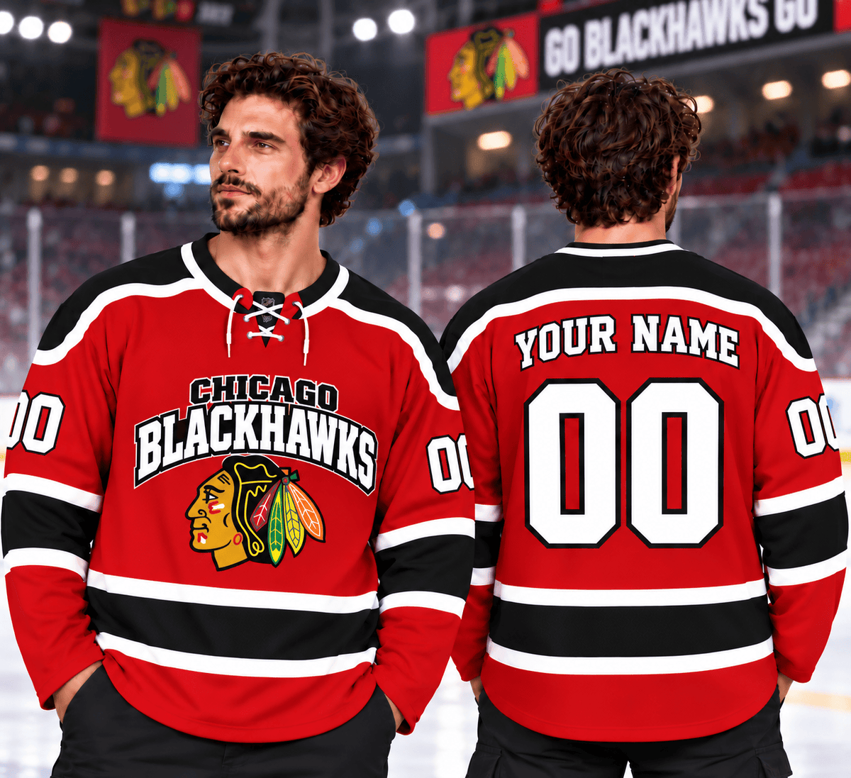 Chicago Blackhawks NHL Premium Hockey Jersey Personalized Gift For Fan