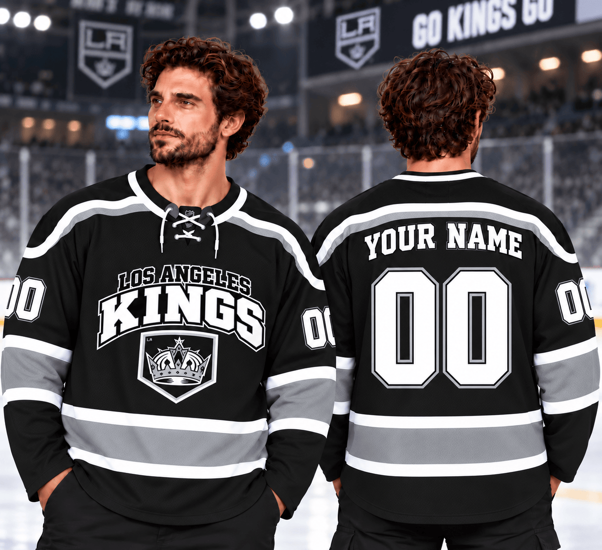 Los Angeles Kings NHL Premium Hockey Jersey Personalized Gift For Fan