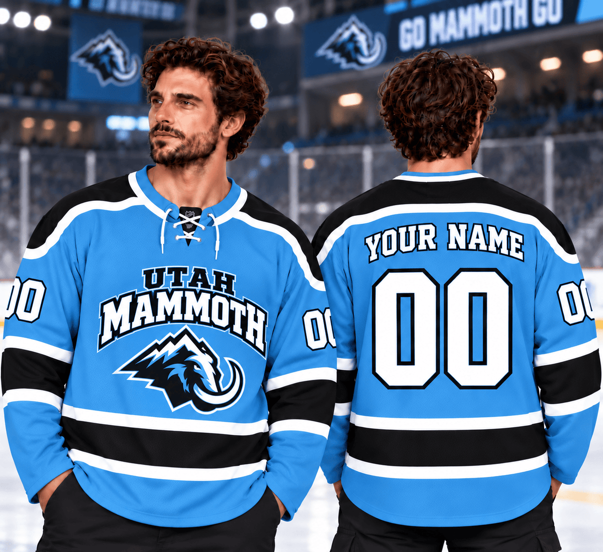 Utah Mammoth NHL Premium Hockey Jersey Personalized Gift For Fan