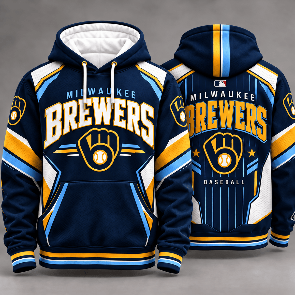 Milwaukee Brewers MLB Team Hoodie Gift For Fan