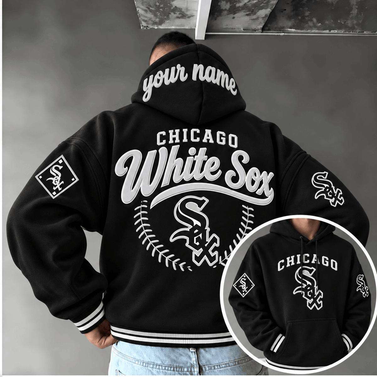 Chicago White Sox Personalized MLB Team Hoodie
