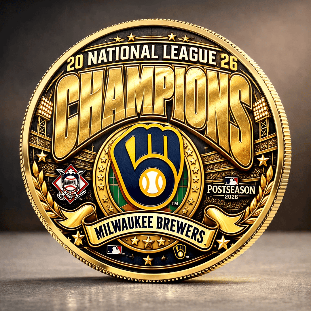 Milwaukee Brewers 2026 National League Champions Commemorative Coin