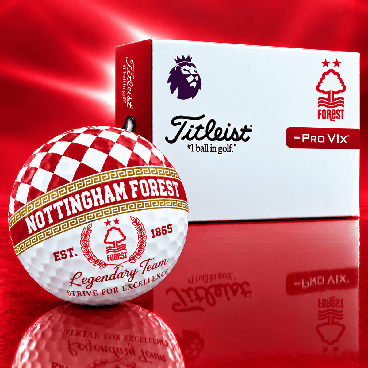 Exclusive EPL x NOT Legendary Team Golf Ball