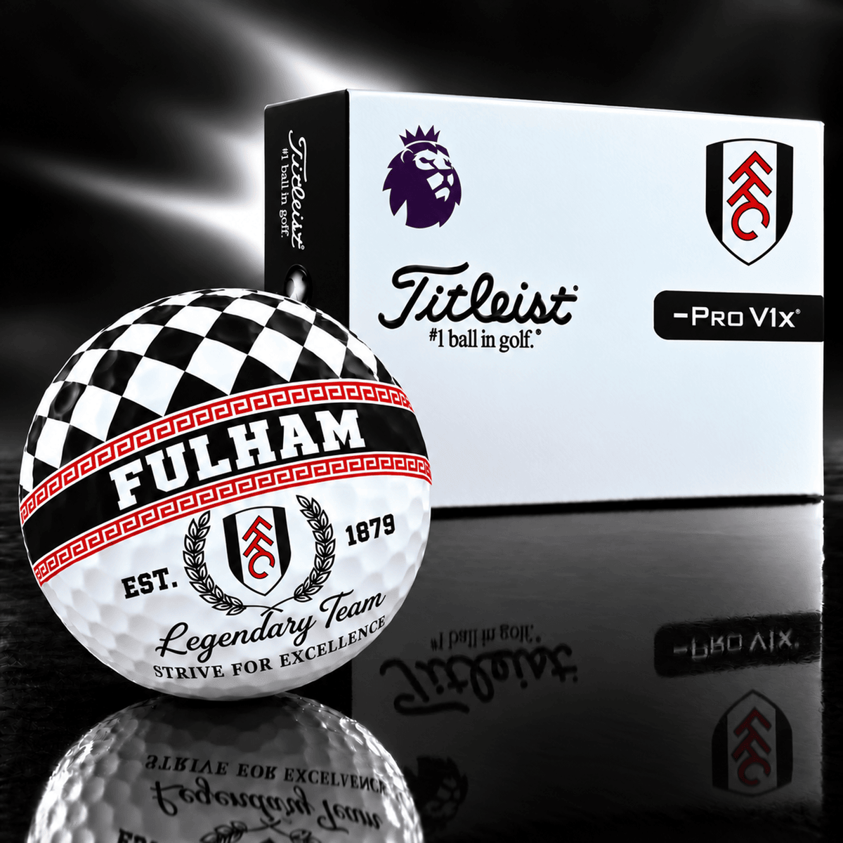 Exclusive EPL x FUL Legendary Team Golf Ball