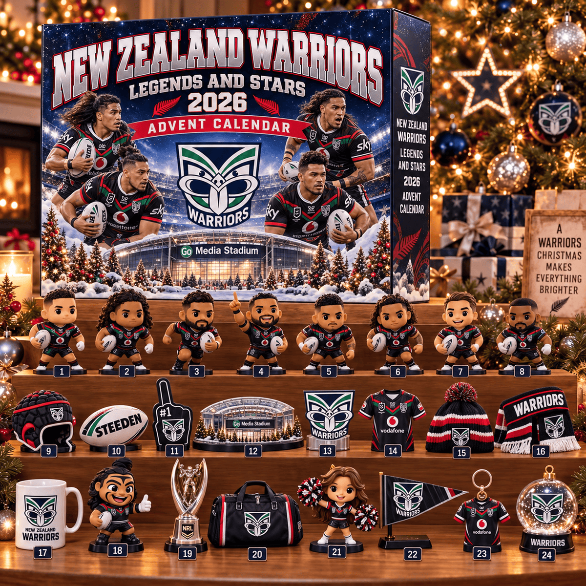 Premium NRL x NZW Christmas Advent Calendar