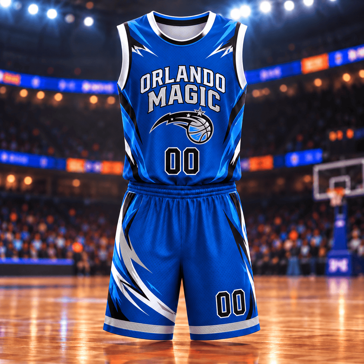 Orlando Magic NBA Personalized Basketball Jersey and Shorts Set