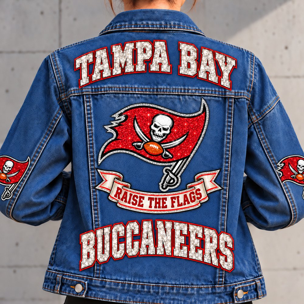 Tampa Bay Buccaneers Women’s Denim Jacket