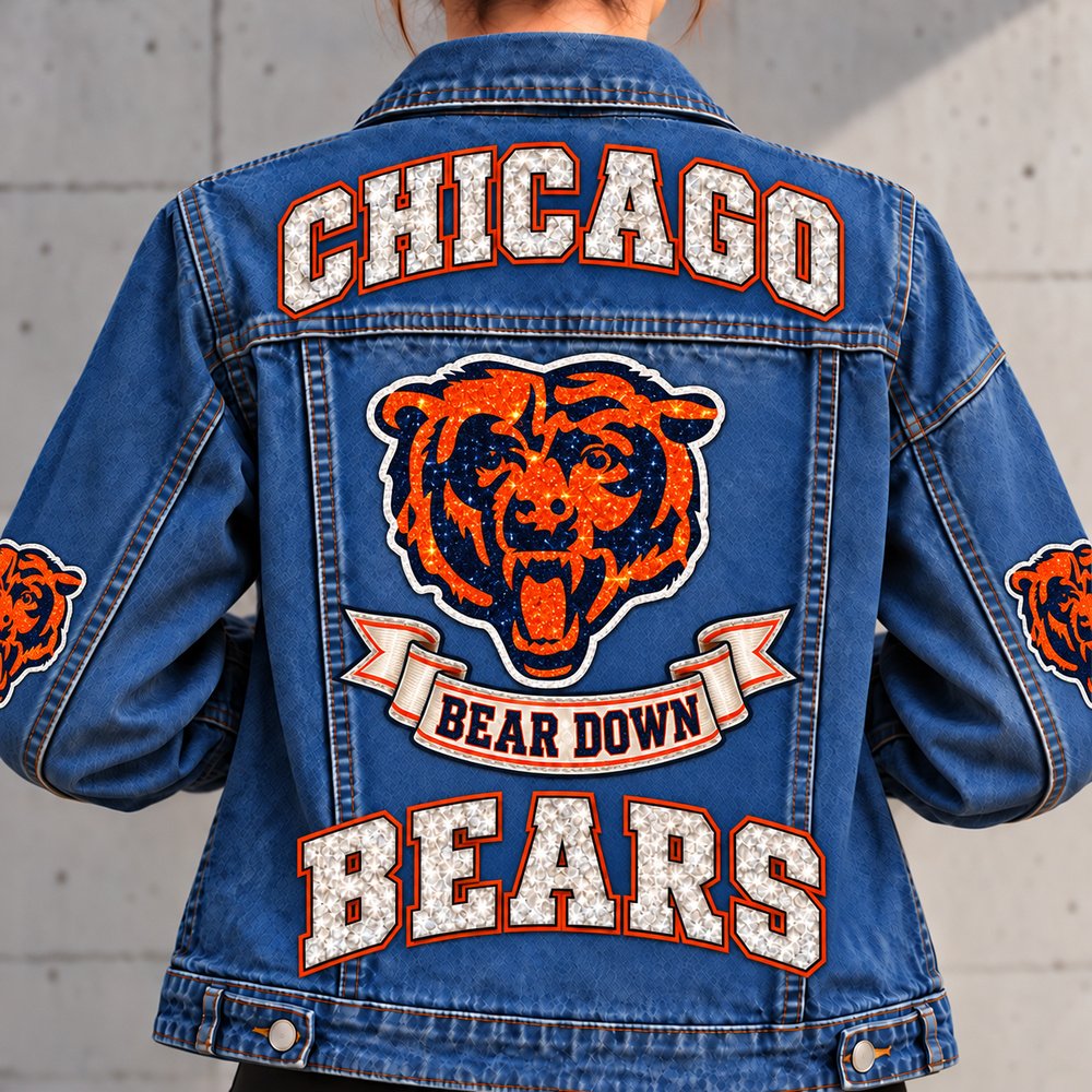 Chicago Bears Women’s Denim Jacket