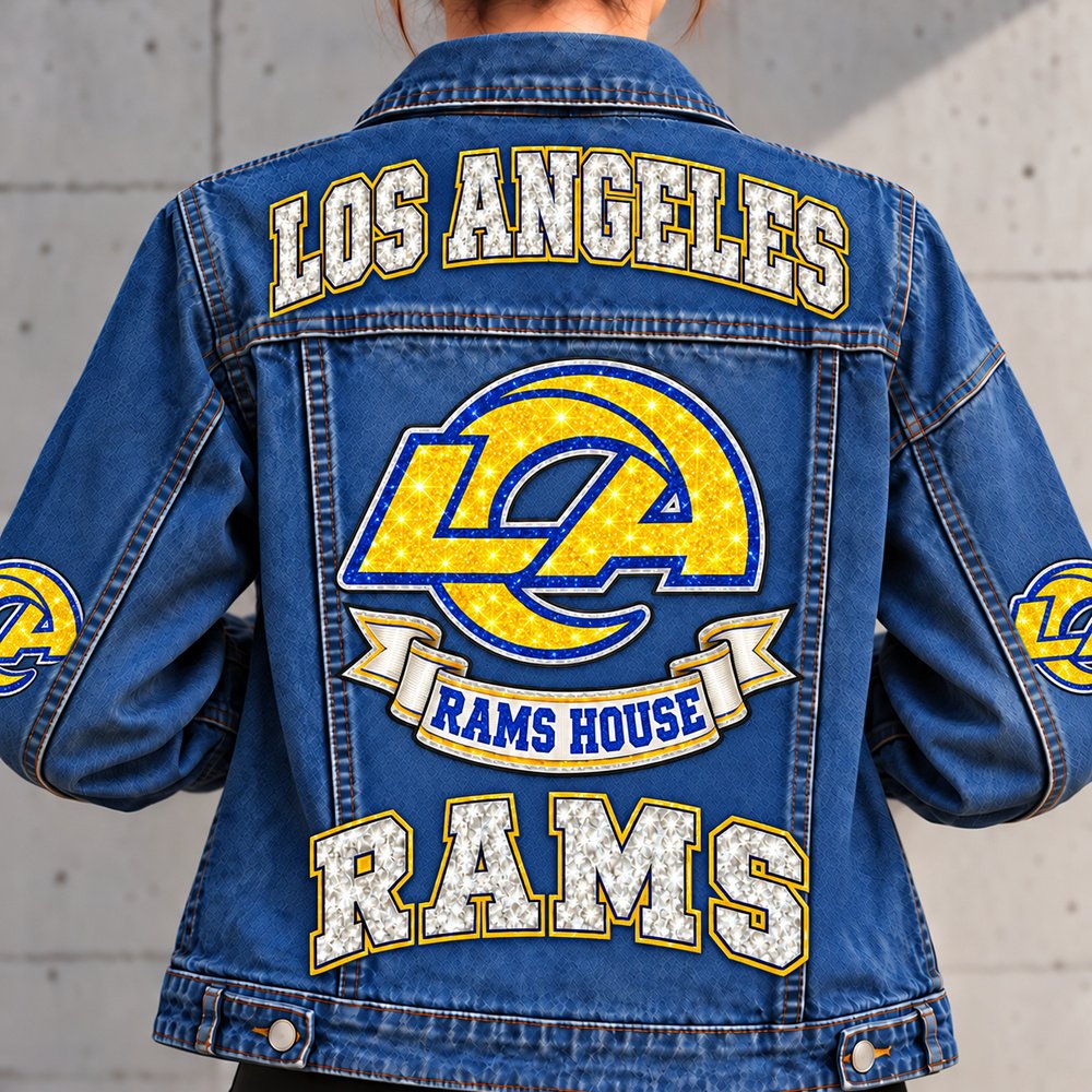 Los Angeles Rams Women’s Denim Jacket