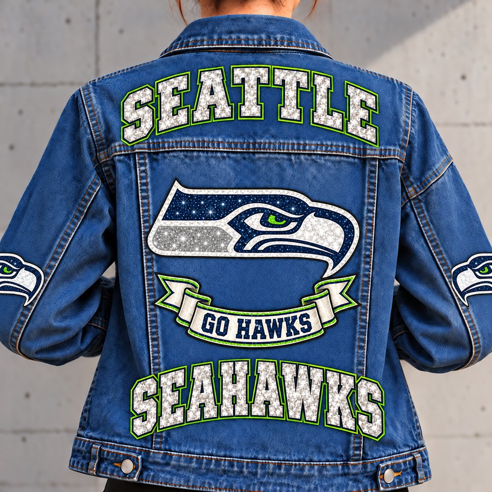 Seattle Seahawks Women’s Denim Jacket