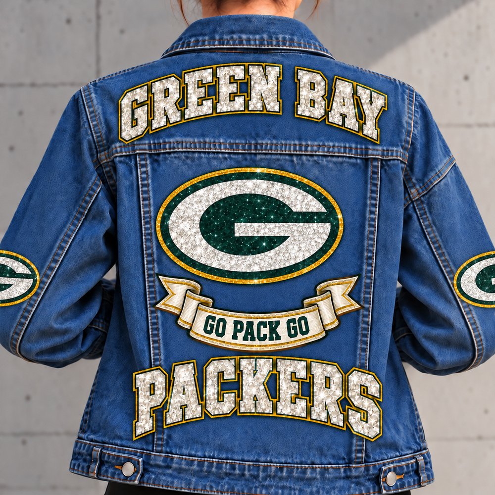 Green Bay Packers Women’s Denim Jacket